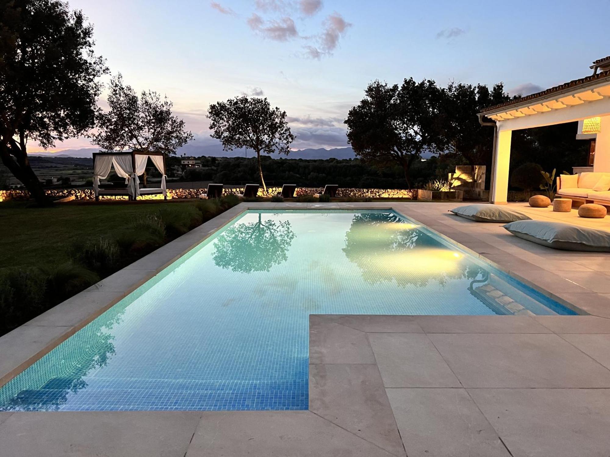 Es Mirador De Vernissa Jacuzzi Sauna Y Piscina Santa Margalida Exterior foto