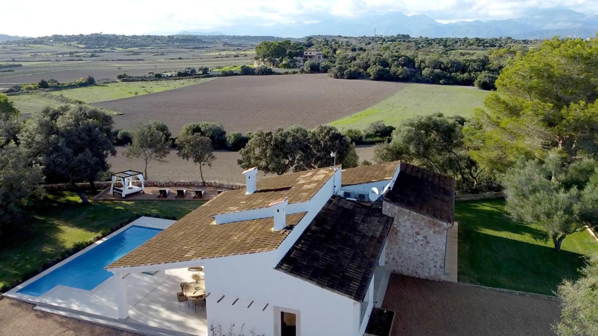 Es Mirador De Vernissa Jacuzzi Sauna Y Piscina Santa Margalida Exterior foto